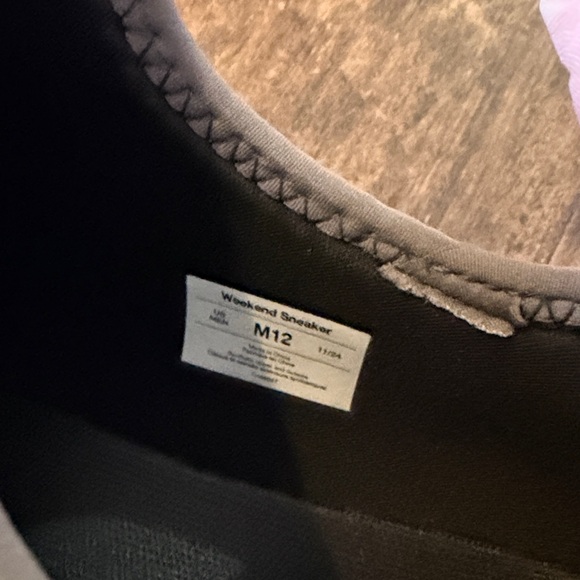 Vessi Gray Men's Knit Sneakers, size 12m - Picture 4 of 9